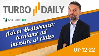 MEDIOBANCA Azioni Mediobanca: torniamo ad investire al rialzo