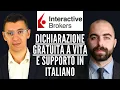 Interactive Brokers: DICHIARAZIONE GRATUITA A VITA e ASSISTENZA in italiano grazie a MEXEM