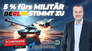 RHEINMETALL AG Schröders Nebenwerte-Watchlist: Rheinmetall &amp; Co, SUSS, Tonies, 2G Energy – für jeden etwas dabei!