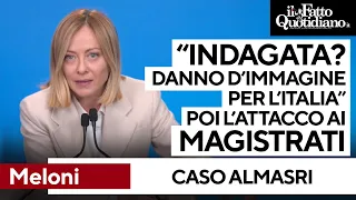 Il nuovo attacco di Meloni ai magistrati: &quot;Io indagata? Danno per l&#39;Italia&quot;