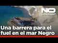 NO COMMENT: Finalizan una barrera para ayudar en la contención del vertido de petróleo en el mar …