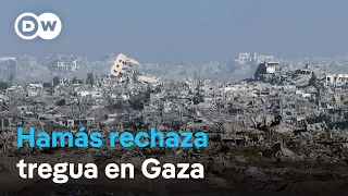 Israel acepta propuesta de EEUU para un alto el fuego pero Hamás dice que no cumple sus demandas