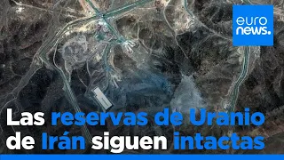 Las reservas de uranio de Irán siguen intactas tras los ataques de EE.UU., según fuentes