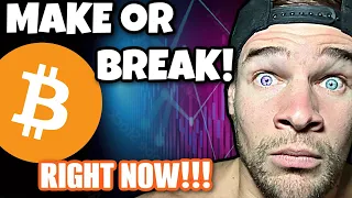 BITCOIN THIS is the TIME for BITCOIN!!! (Breaking KEY Level NOW)