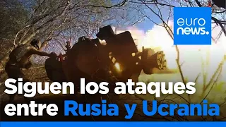 Rusia y Ucrania continúan atacando sus respectivos territorios tras el año nuevo