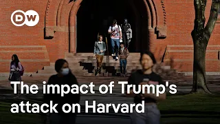 Judge blocks Trump&#39;s ban on Harvard enrolling foreign students | DW News