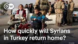 Joy and hope as Syrians in Turkey weigh decision to return home after Assad&#39;s fall | DW News