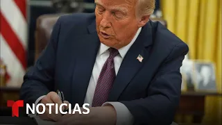 EN VIVO: Trump promulga una ley para controlar el tráfico del fentanilo