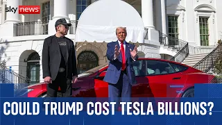 TESLA INC. Trump-Musk row could cost Tesla billions in crucial subsidies