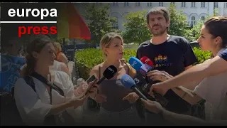 Díaz denuncia en Budapest la vulneración de derechos fundamentales por extrema derecha europea