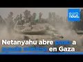 Israel desbloquea parte de la ayuda a Gaza en medio de otra ofensiva