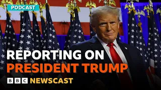 How does BBC News cover President Trump? | BBC Newscast