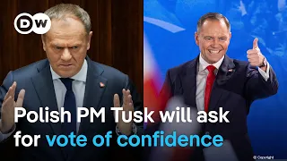Poland’s Prime Minister Donald Tusk will ask the parliament for a vote of confidence | DW News