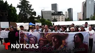 Exigen en México y EE.UU. cortar flujo de armas que favorece crimen organizado | Noticias Telemundo