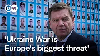 German foreign minister stresses support for Ukraine on visit to Kyiv | DW News