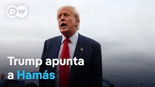 Trump acusa a Hamás de no querer la paz en Gaza