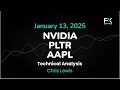 Palantir, Apple and Nvidia Price Forecast: PLTR, AAPL and NVDA Technical Analysis (13/01)