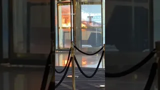 TR HOTEL New video of Tesla Cybertruck shows terrifying moments inside Trump Hotel