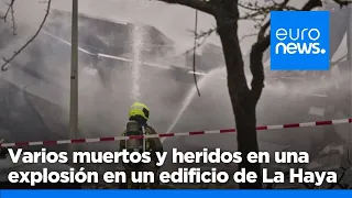 Al menos cinco muertos tras una explosión en un bloque residencial de La Haya