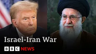 Trump threatens to kill Iran&#39;s leader Ali Khamenei and demands &quot;unconditional surrender” | BBC News