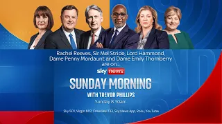 STRIDE INC. Sunday Morning with Trevor Phillips | Rachel Reeves, Mel Stride, Lord Hammond