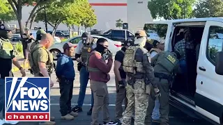 HOME DEPOT INC. THE EXCLUSIVE: Fox rides along on immigration raid at CA Home Depot