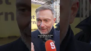 »Dass der sich hier noch hintraut!« – Christian Lindner auf Wahlkampftour | DER SPIEGEL Shorts