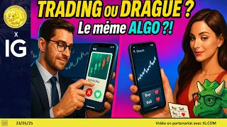 CAC40 INDEX Trading CAC40, SP500, NASDAQ (23/05/25): trading et drague, le même algo?