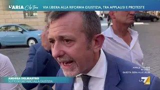 Via libera alla riforma della giustizia, tra applausi e proteste