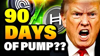HEDERA Trump Tariffs PAUSED - Will This Save Crypto? Hedera HBAR &amp; ONDO Turn Unstoppable!