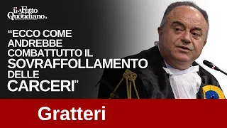 Gratteri: &quot;Ecco come andrebbe combattuto il sovraffollamento delle carceri&quot;