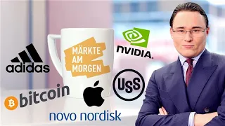 STEEL Märkte am Morgen: Bitcoin, Adidas, Nvidia, Novo Nordisk, Tencent, US Steel, Apple