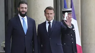 Macron empfängt syrischen Präsidenten