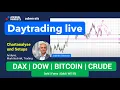 Live-Trading & Markttechnik: DAX, Dow, EURUSD & Co mit Daytrader Jochen Schmidt