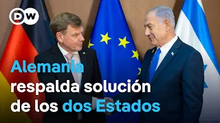 Ministro de Exteriores alemán afirma que el conflicto en Gaza no se resolverá por la vía militar