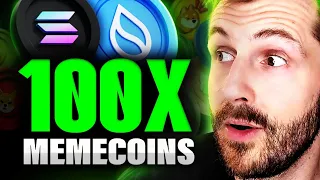 MEMECOIN Finding The Next 100X Memecoin on SUI and Solana SOL 🐸