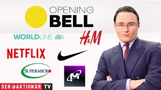 NIKE INC. Tech weiter auf Rekordjagd - Worldline, H&amp;M, Netflix, Nvidia, Micron, Super Micro Computer, Nike