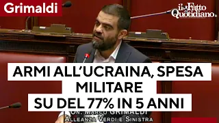 S&U PLC [CBOE] Armi all&#39;Ucraina, Grimaldi contro l&#39;invio: &quot;Spese militari su le 77%, tolgono risorse a povertà&quot;