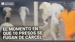 S&U PLC [CBOE] El momento en que 10 presos se fugan de cárcel en Nueva Orleans: ofrecen recompensa por su captura