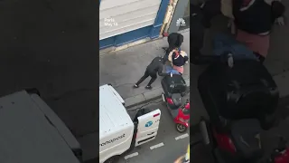 Masked men try to kidnap woman on Paris street