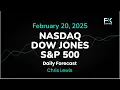 Nasdaq 100, S&P 500, Dow Jones Price Forecast Today: NDX, SPX, DJIA Technical Analysis (February 20)