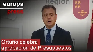 Ortuño celebra aprobación de Presupuestos y contrasta situación con la &quot;parálisis&quot; de Sánchez
