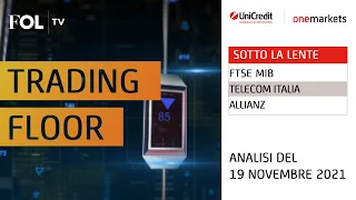 ALLIANZ SE NA O.N. Ftse Mib rimette nel mirino 28.000 punti. Fase grafica delicata per Telecom e Allianz