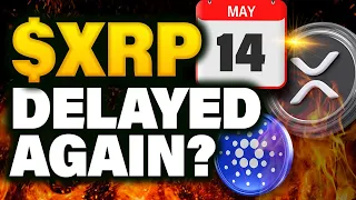 RIPPLE JUST IN: XRP Ripple Rally Delayed Again? Cardano ADA #1!