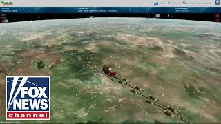 WATCH LIVE: Follow Santa&#39;s sleigh as he makes his Christmas trip around the world