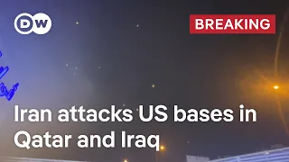 Iran attacks US bases in Qatar and Iraq | DW News