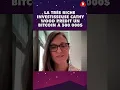 LA TRÈS RICHE INVESTISSEUSE CATHIE WOOD PRÉDIT UN BITCOIN À 500 000$ 💸