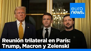 Macron recibe a Trump con honores en plena reapertura de Notre Dame