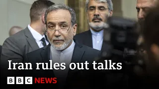 Iran FM warns US involvement would be &#39;very dangerous&#39; as Israel targets commanders | BBC News