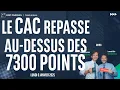 Le CAC repasse au-dessus des 7300 points - 100% Marchés - matin - 06/01/2025